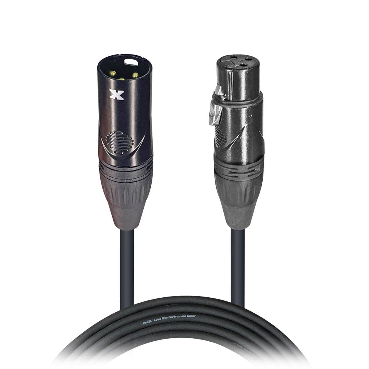 Prox Xc-Dmx05 5 Ft. Dmx Male 3-Pin To Dmx Female 3-Pin High Performance Cable