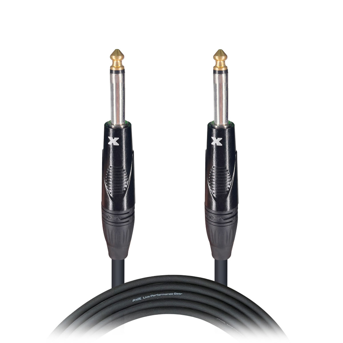 Prox Xc-Pp05 5' Ft. Unbalanced 1/4'' Ts-M To 1/4'' Ts-M High Performance Pro Audio Instrument Guitar Cable