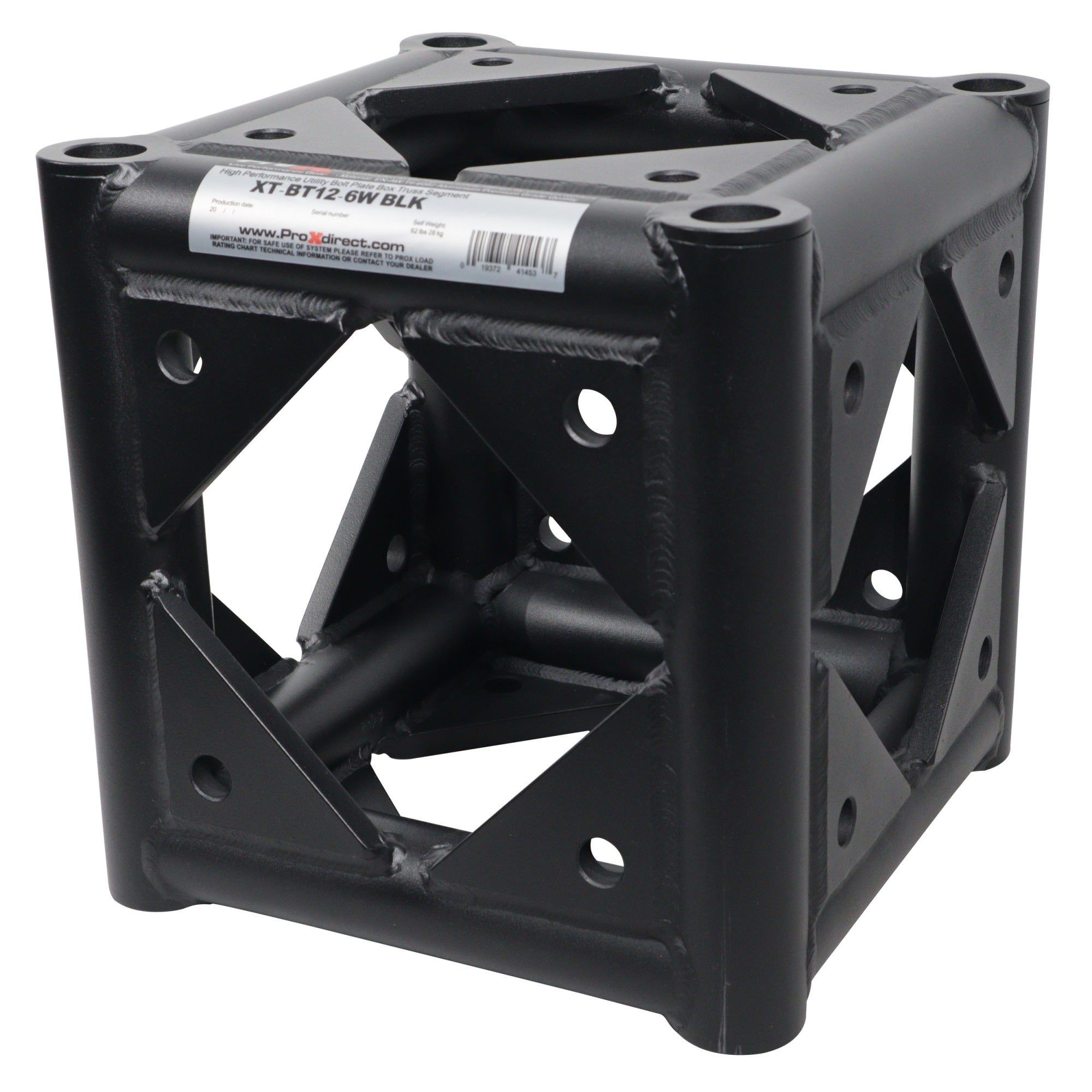 BoltX 6-Way Block Bolted Professional Box Truss  Black Finish