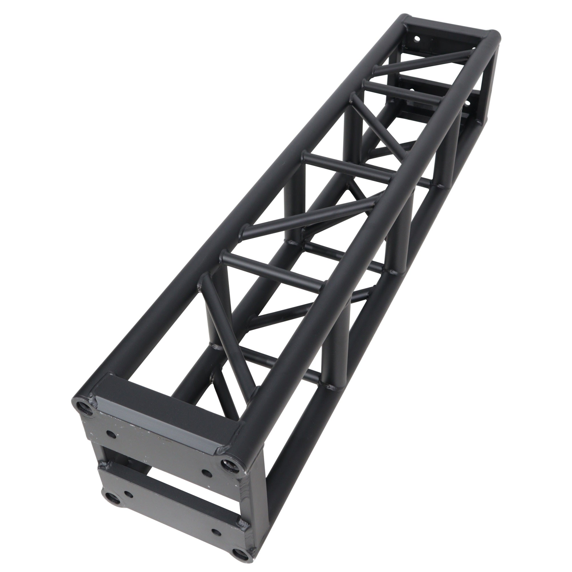6Ft. BoltX Black Bolted 12 Inch Professional Box Truss Segment | 3mm Wall  Black Finish