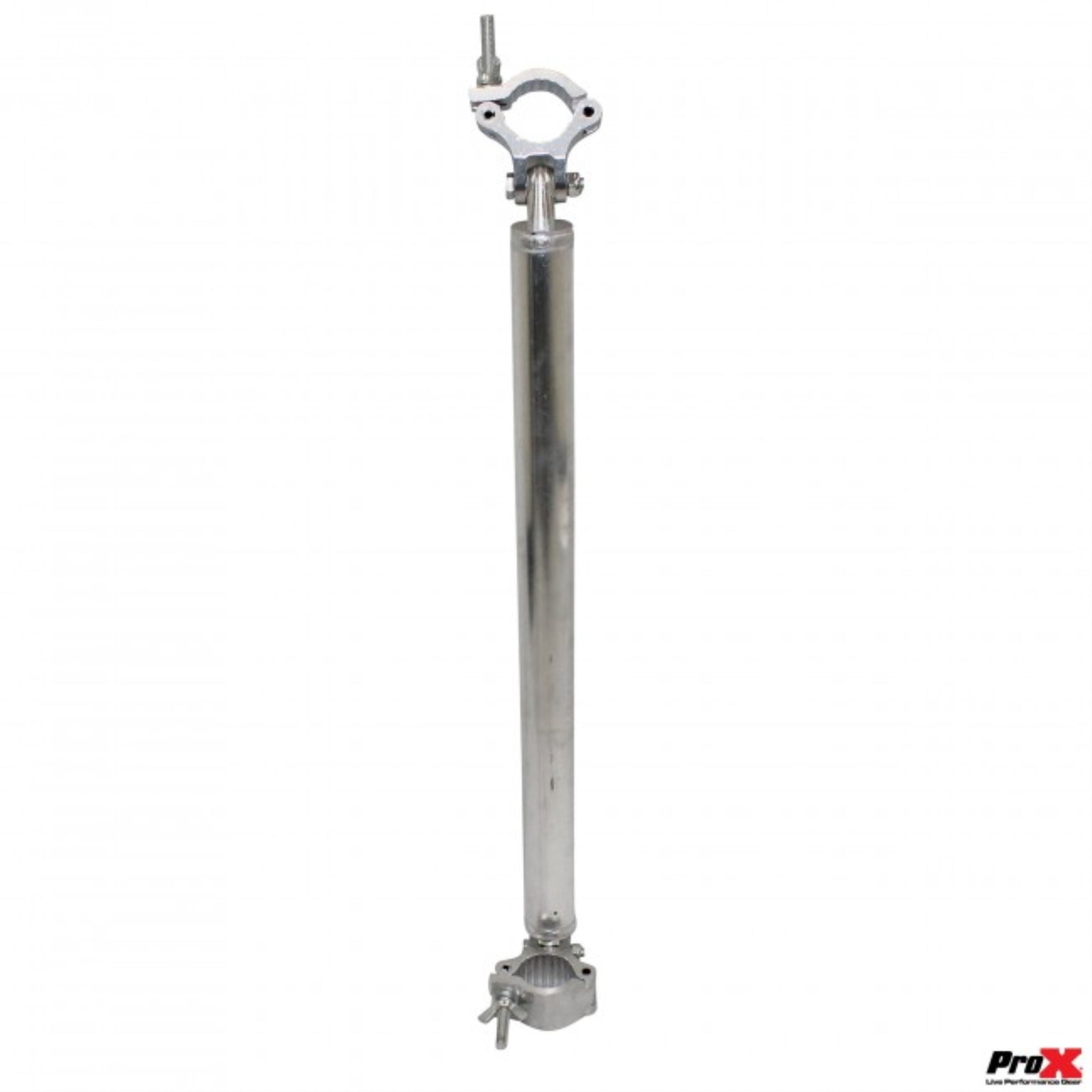 ProX XT-DCS32 32 Inch (81.28cm) Single Truss Tube W/Clamp and Hinge on Each End | 2 Inch | 2mm Wall