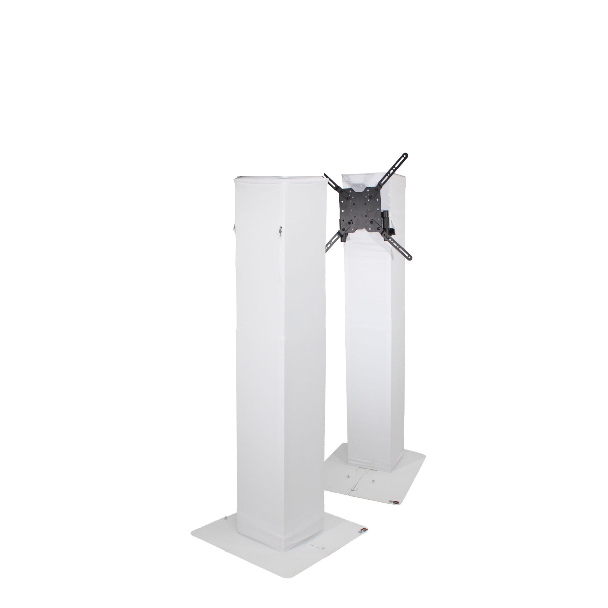 Prox Xt-Flex Totemscw Replacement Scrim For Prox Flex Tower Tv - White W/ Storage Bag