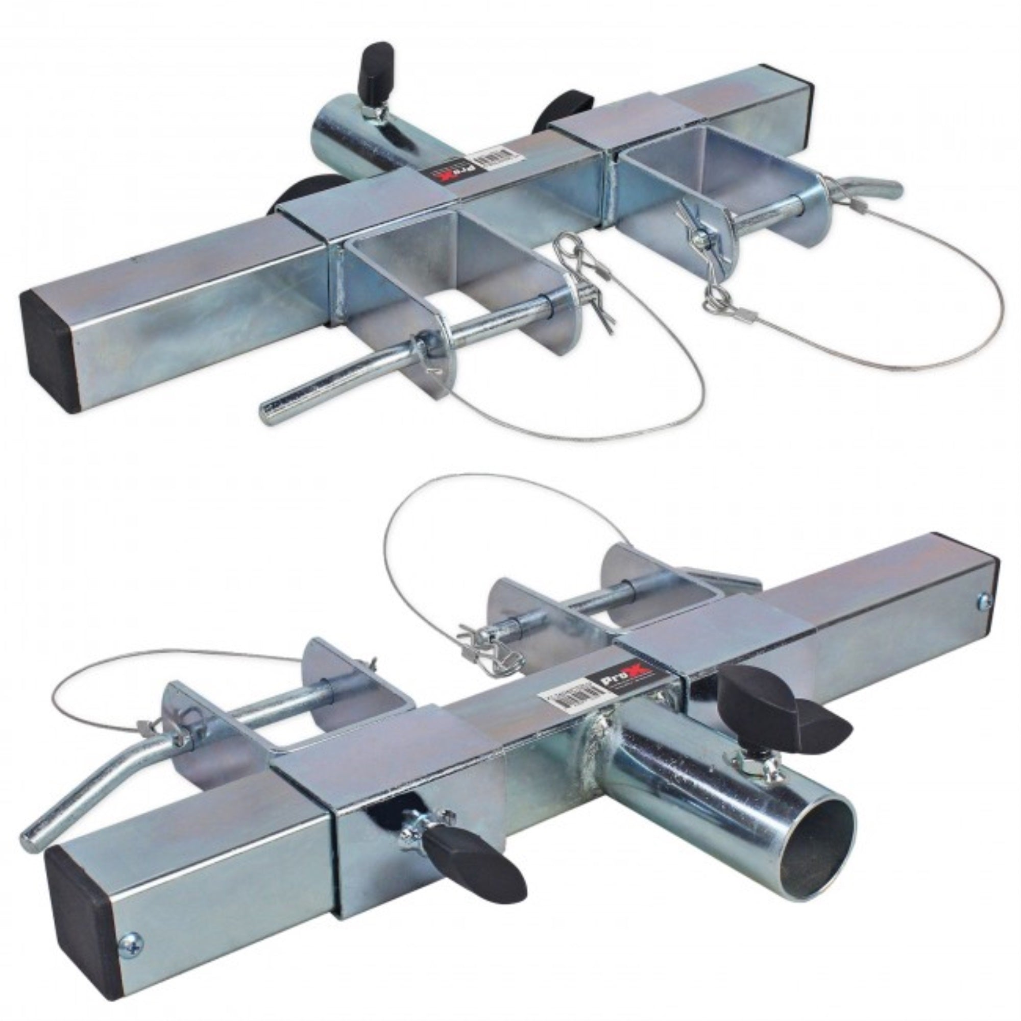 Prox Xt-Tadapter-U 2 X Triangle/Square Truss Adapter Bracket Tripod Crank Light Stand Support Bar Compatible With Most Trussing