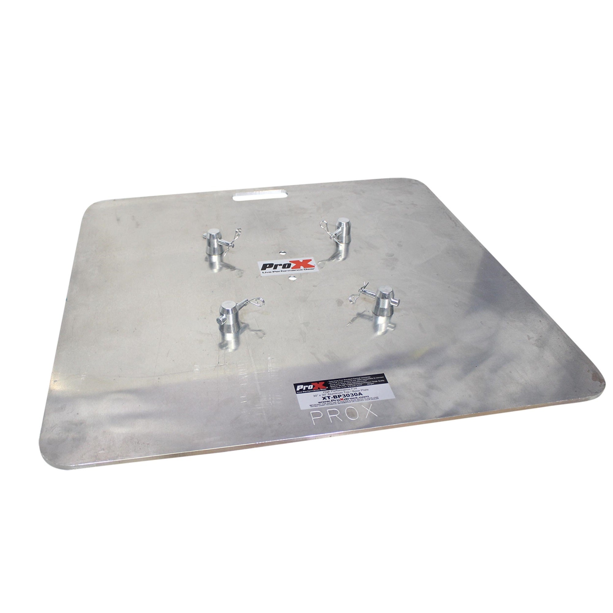 Prox Xt-Bp3636A 36 X 36 X 5/16 Inch Aluminum Base Plate Fits Most Manufacturers F34 Trussing W/Conical Connectors