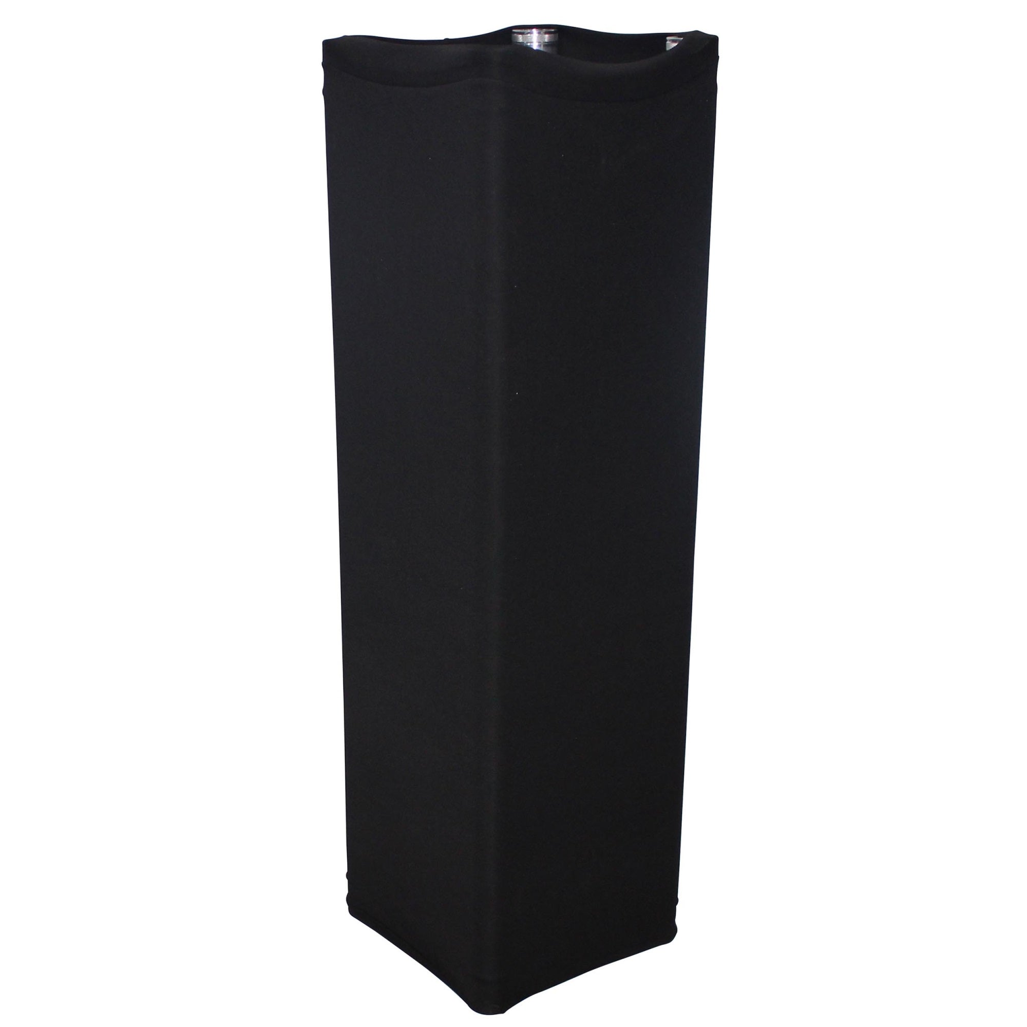 ProX XTC-SQ328TS-B Black 3.28ft 1M Lycra Cover Scrim Sleeve fits 12In. Quad Box Truss Segment