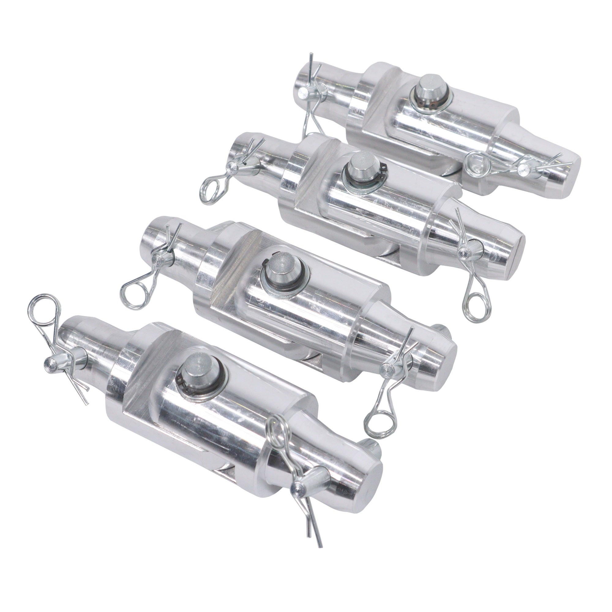 Pack of 4 Conical Tube Ground Support Post towers Male to Male Hinge Joint Fits F31 F32 F34