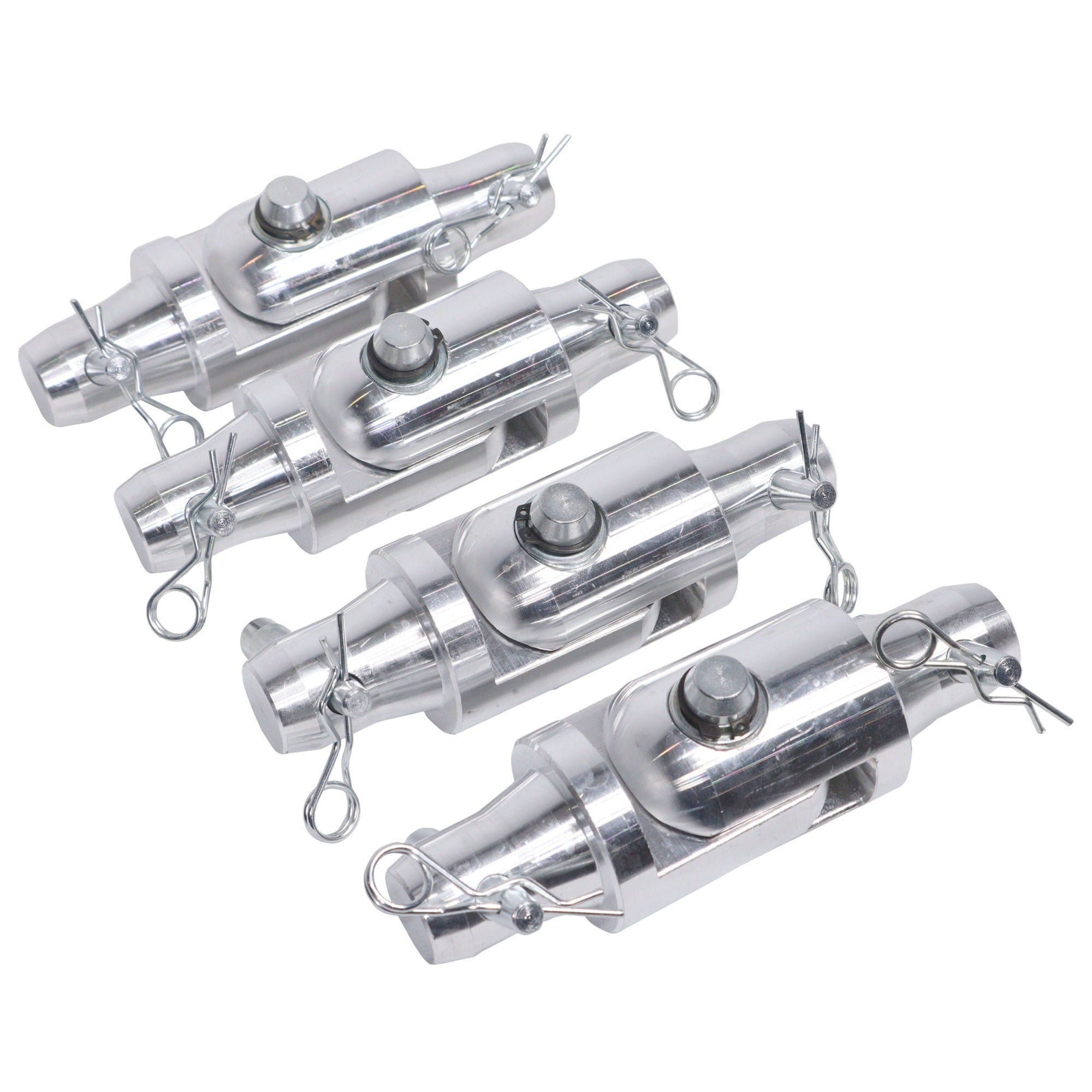 Pack of 4 Conical Tube Ground Support Post towers Male to Male Hinge Joint Fits F31 F32 F34