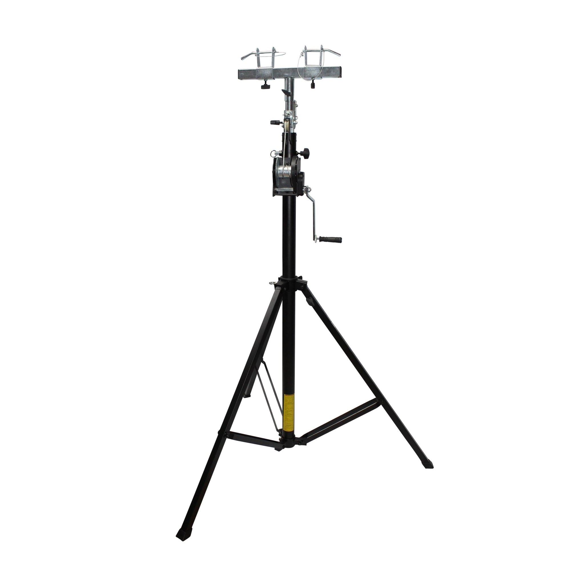 ProX  XT-LS132 14 Ft Lighting Crank Truss Stage Stand Includes T-Adapter Truss Mount  200 Lb. Capacity