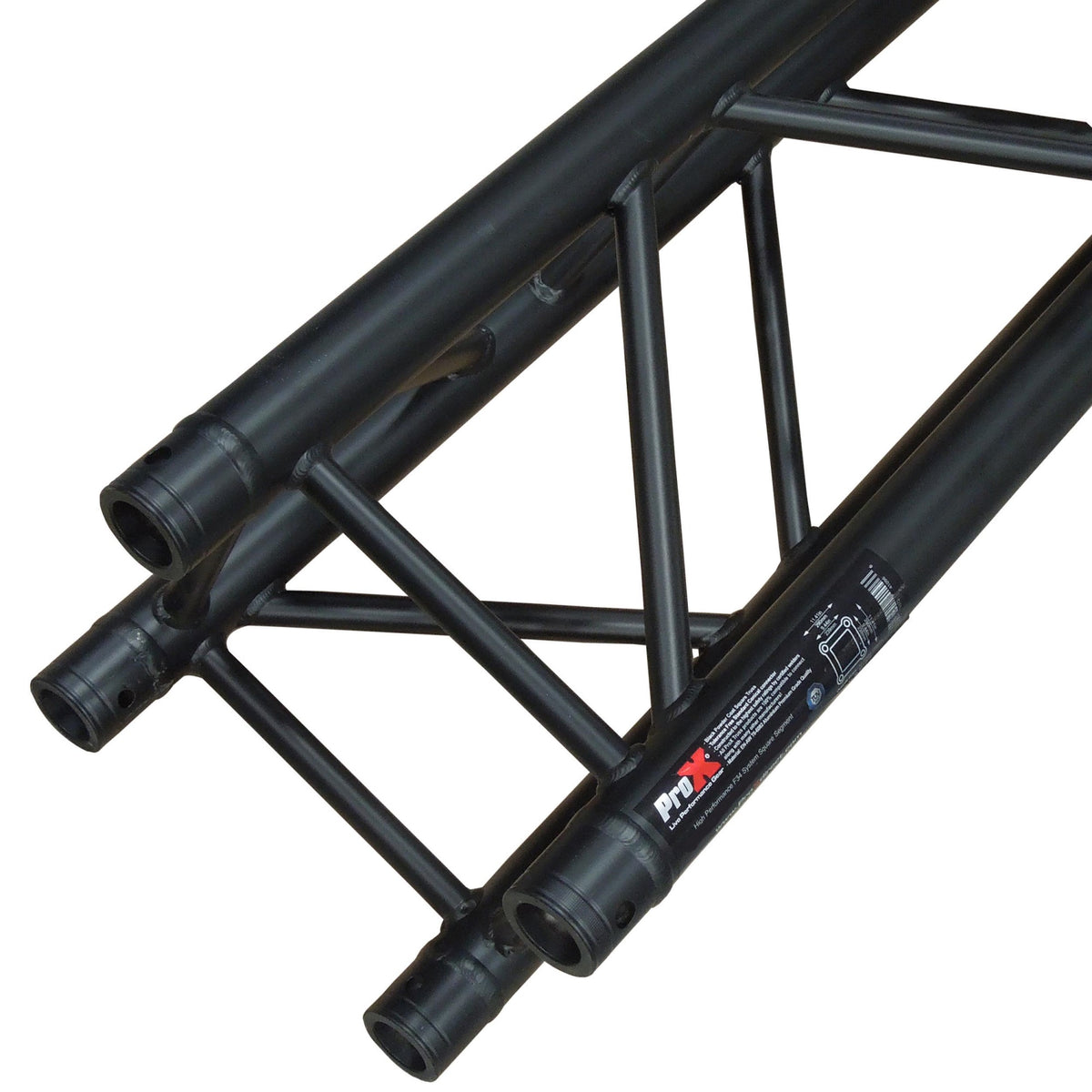 Prox Xt-Sq492Blk 4.92Ft 1.50M F34 Segment  Black Powder Coated | 2Mm Wall