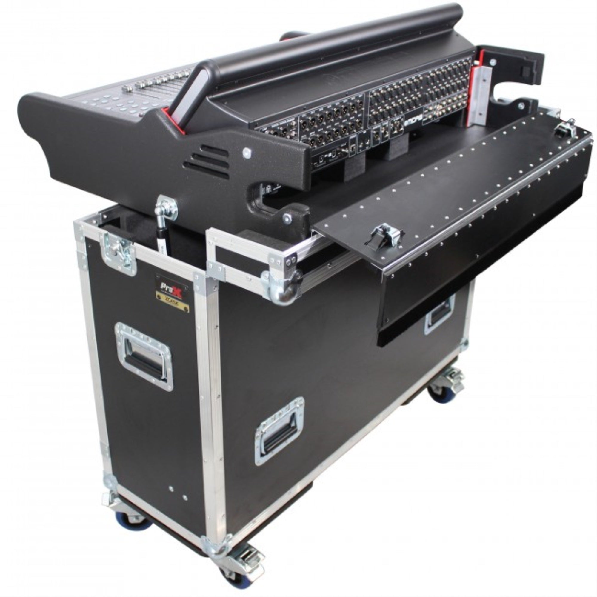 ProX XZF-MIDM32 Flip-Ready Easy Retracting  Hydraulic Lift Case for Midas M32 Console by ZCase