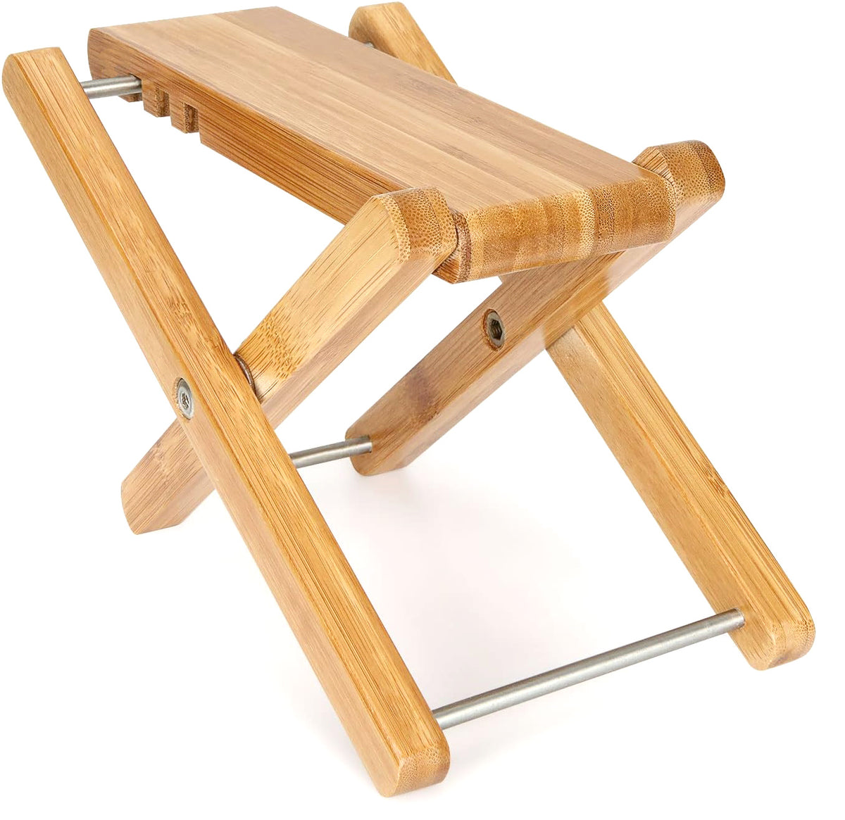 5 Core Guitar Foot Rest Wooden Bamboo Foldable Height Adjustable Foot Stand(D0102H52Zfx)