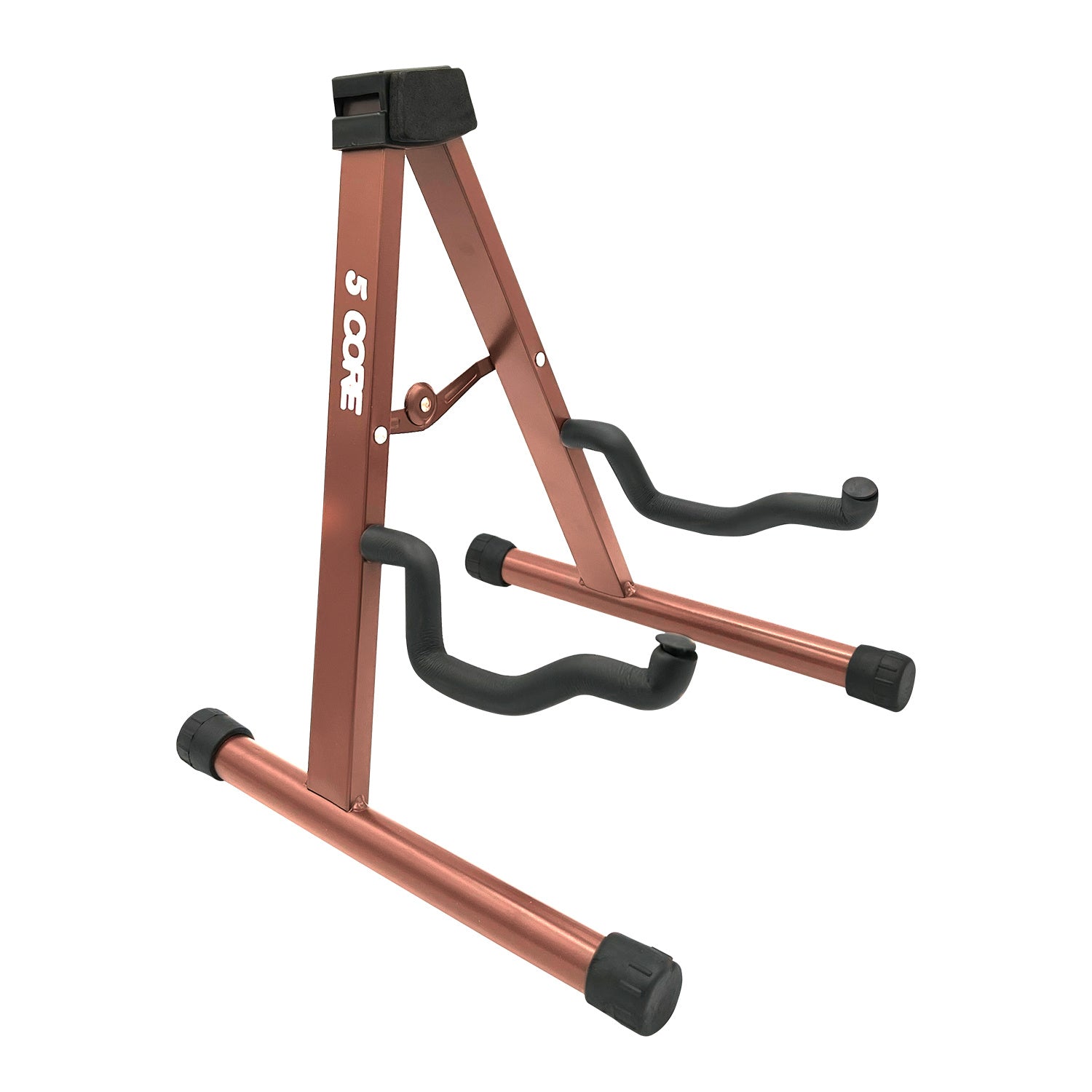 5 Core -A - Type Electric Acoustic And Bass Adjustable Foldable A-Frame Premium Guitar Stands Blue Gss Blu(D0102H71Jy6)