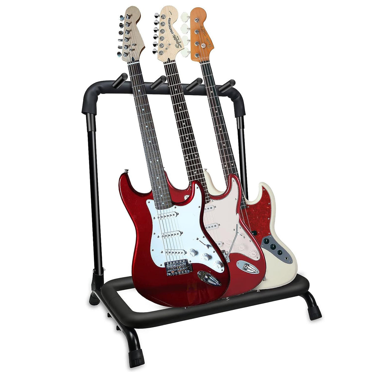 Amazon: 5 Core Guitar Rack 3 Slot Multi Guitar Stand Triple Display Floor Stand Safe Storage Foldable Portable For Electric Acou