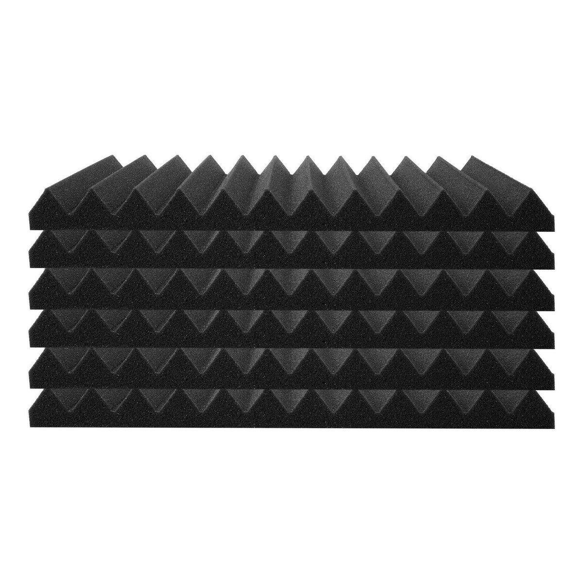 VEVOR Acoustic Foam Panels 48 Pack 12 x 12 x 1 in Adhesive for Wall Ce ...