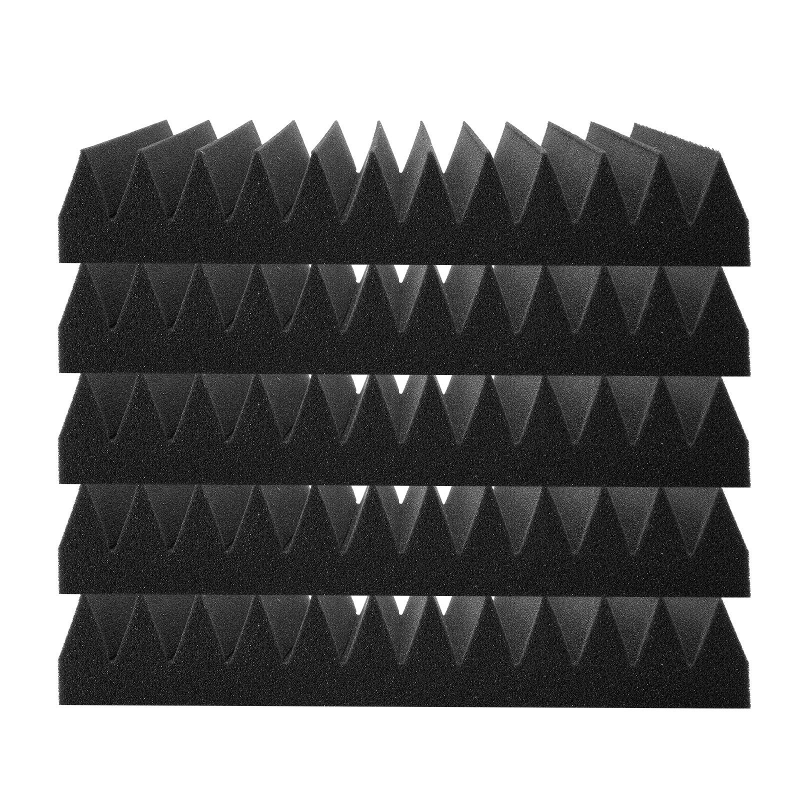Vevor Acoustic Foam Panels 50 Pack 12 X 12 X 2 In For Studio Wall And Ceiling