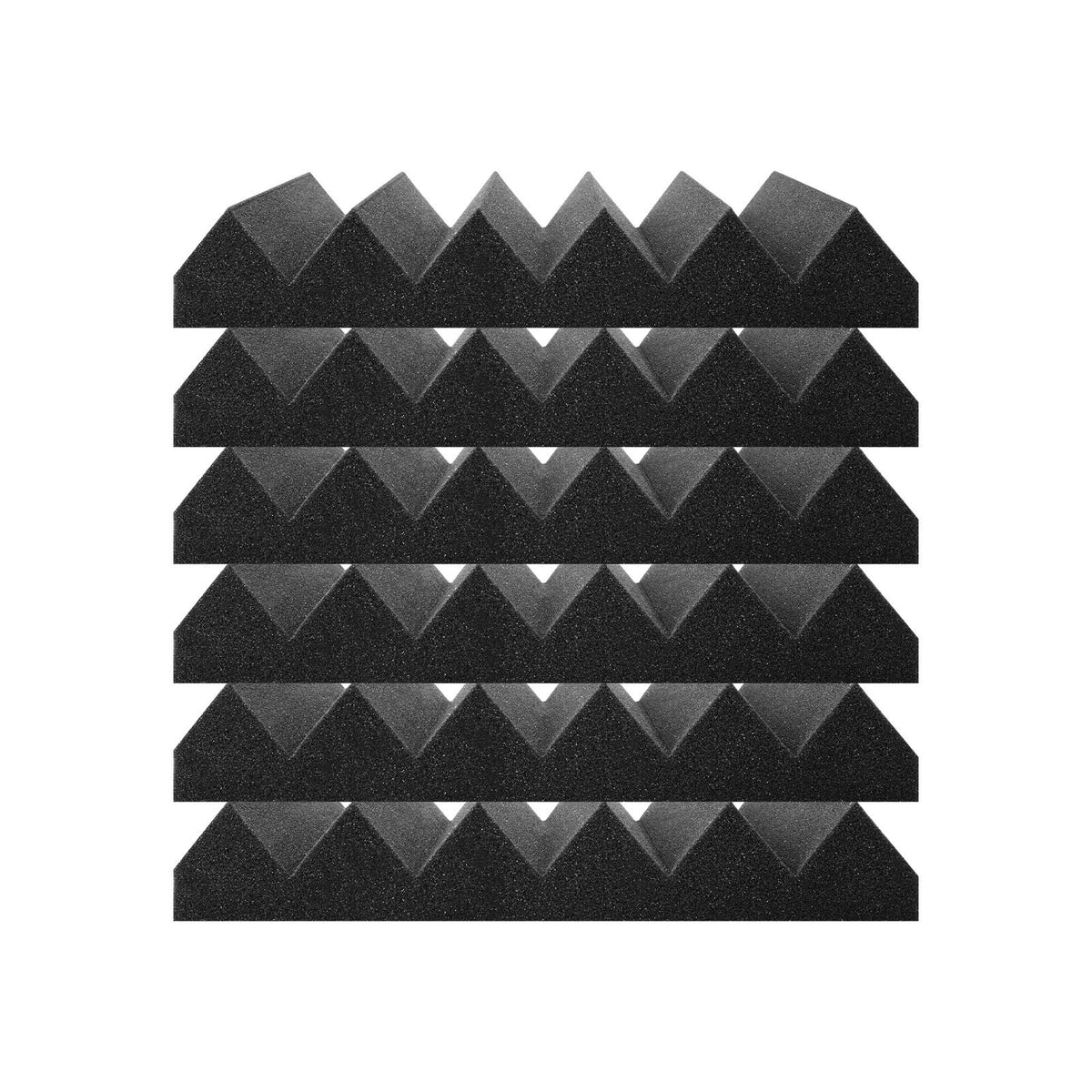 Vevor Acoustic Foam Panels 24 Pack 12 X 12 X 2 In Adhesive For Wall Ceiling