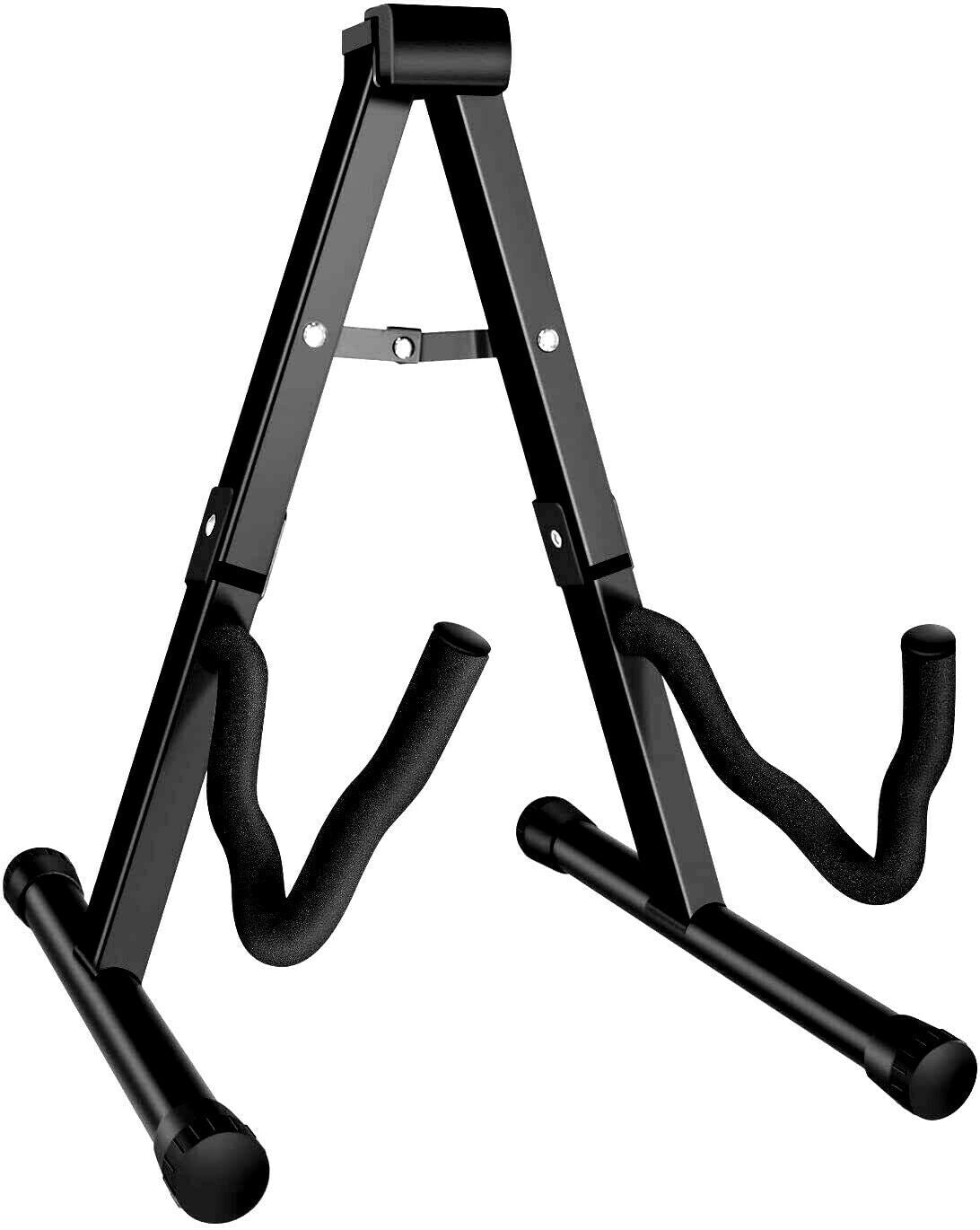 5 Core A Frame Guitar Stand Acoustic Electric Floor Rack Holder Hanger Foldable(D0102Hxeexx.)